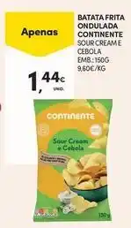 Continente Bom dia Continente - batata frita ondulada promoção