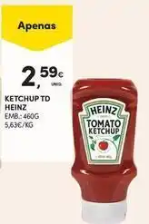 Continente Bom dia Heinz - ketchup td promoção