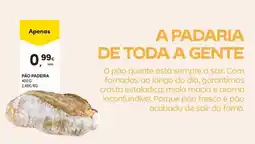 Continente Pão padeira promoção