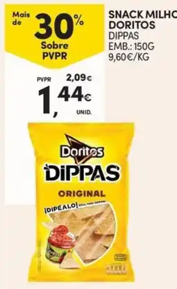Continente Doritos Dippas Original promoção
