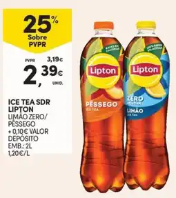 Continente Lipton ice tea sdr promoção