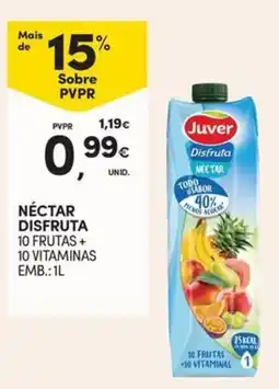 Continente Juver nectar disfruta promoção
