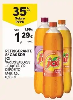Continente Refrigerante s/ gás sdr joi vários sabores promoção