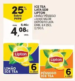 Continente Lipton ice tea limão promoção