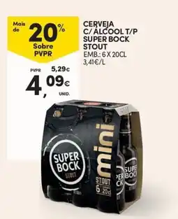 Continente super bock stout mini promoção