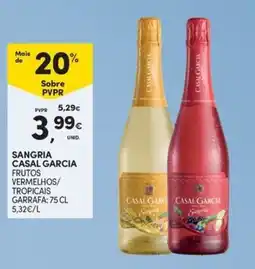 Continente sangria casal garcia frutos vermelhos/tropicais promoção