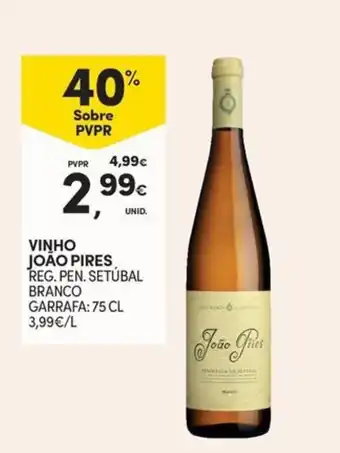 Continente vinho joão pires promoção