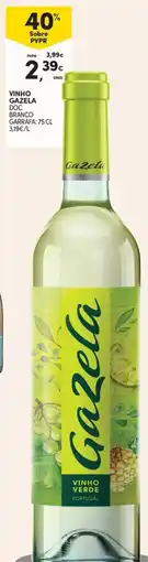 Continente Vinho Gazela promoção