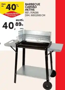 Continente barbecue carvao aktive promoção