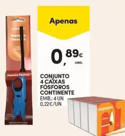 Continente Isqueiro flexível continent promoção