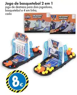 TEDi Jogo de basquetebol 2 em 1 promoção