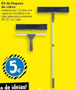 TEDi Kit de limpeza de vidros promoção