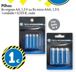 TEDi Pilhas promoção