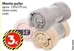 TEDi Manta polar promoção