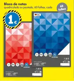 TEDi Bloco de notas promoção