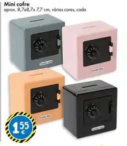 TEDi Mini cofre promoção