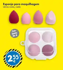 TEDi Esponja para maquilhagem várias cores, cada promoção