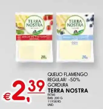 Queijo flamengo terra nostra