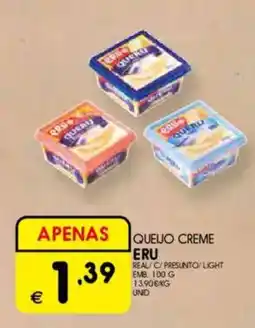 Meu Super queijo creme eru promoção