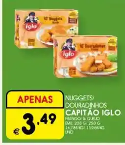 Meu Super nuggets/ douradinhos capitão iglo promoção
