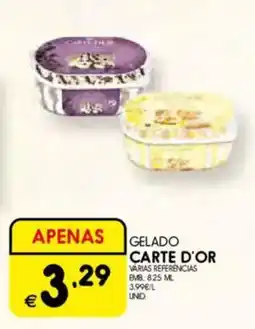 Meu Super Gelado carte d'or promoção