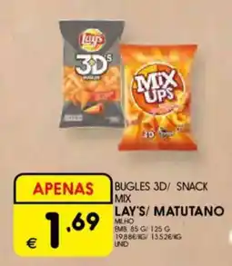 Meu Super Bugles 3d / snack mix lay's / matutano promoção