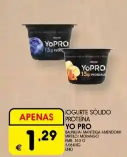 Meu Super Yopro iogurte sólido proteína promoção