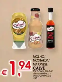 Meu Super molho/mostarda/maionese calvé promoção