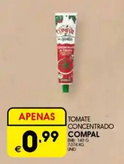 Meu Super tomate concentrado compal promoção