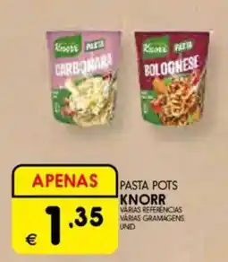 Meu Super Pasta pots Knorr promoção