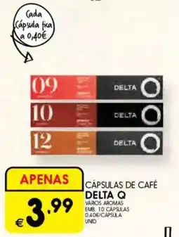 Meu Super Cápsulas de café delta q promoção