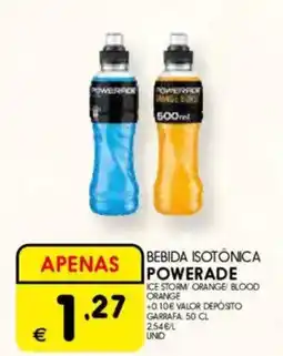 Meu Super bebida isotónica powerade promoção