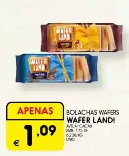 Meu Super Bolachas wafers wafer land! promoção