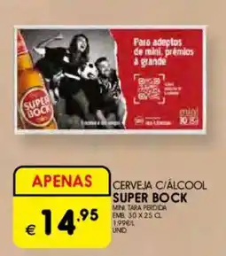Meu Super Cerveja c/álcool super bock promoção