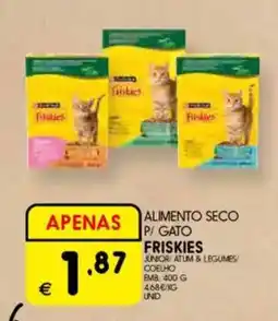 Meu Super Alimento seco p/ gato friskies promoção