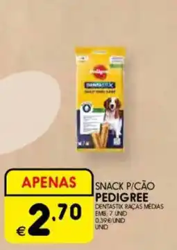 Meu Super Snack p/ cão pedigree promoção
