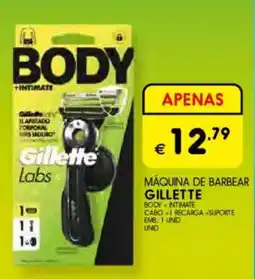 Meu Super Máquina de barbear gillette body + intimate promoção
