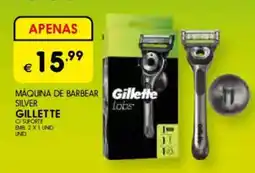 Meu Super máquina de barbear silver gillette promoção