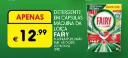 Meu Super Detergente em cápsulas máquina da loiça fairy promoção