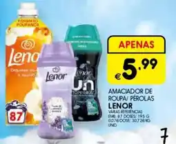 Meu Super Amaciador de roupa/ pérolas lenor promoção