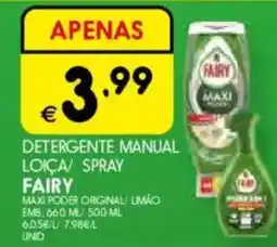 Meu Super detergente manual loiça/ spray fairy promoção
