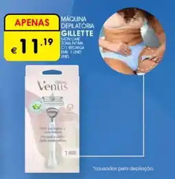 Meu Super Máquina depilatória gillette venus satin care zona íntima promoção