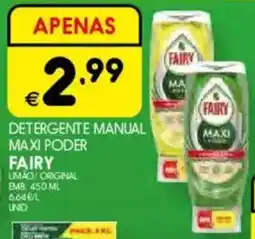 Meu Super Detergente manual maxi poder fairy promoção