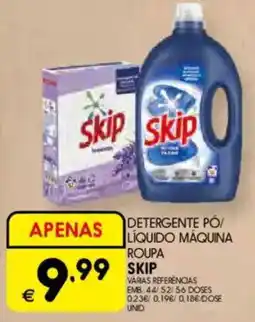 Meu Super Detergente p/ máquina roupa skip promoção