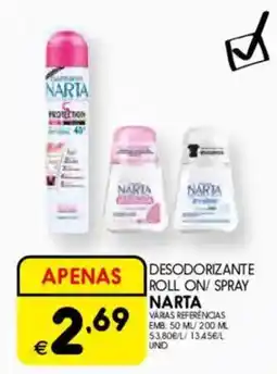 Meu Super Desodorante roll on/spray narta promoção
