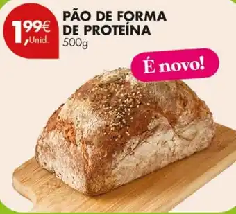 Pingo Doce Pão de forma de proteína promoção
