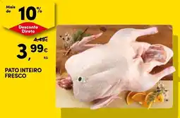 Continente Pato inteiro fresco promoção