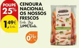 Pingo Doce cenoura nacional os nossos frescos promoção