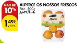 Pingo Doce Alperce os nossos frescos promoção
