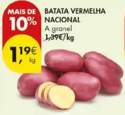Pingo Doce batata vermelha nacional promoção